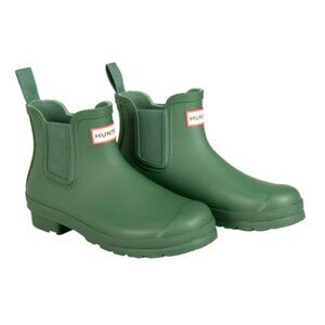 New in box Hunter Women's Original Chelsea Rain Boot, Green